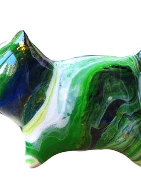 5厘米流体猫咪摆件