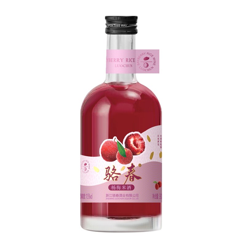 杨梅米酒纯糯米11.5度精酿330ml