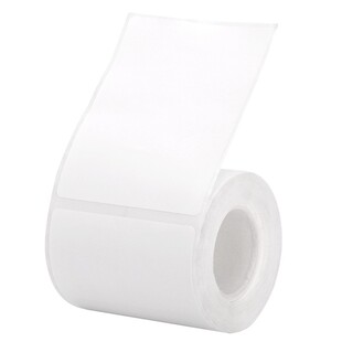 德佟P1/P2/DP27/DP30服装吊牌价格标签纸热敏不干胶标签贴纸服装店饰品打价纸标价签纸条码纸合成纸40*70mm