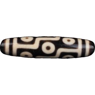 雨夜夫妻档玛瑙天珠项链真品老天珠张魁5A九眼天珠正品藏传单珠配