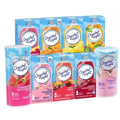 美国CrystalLight粉柠檬冲饮粉