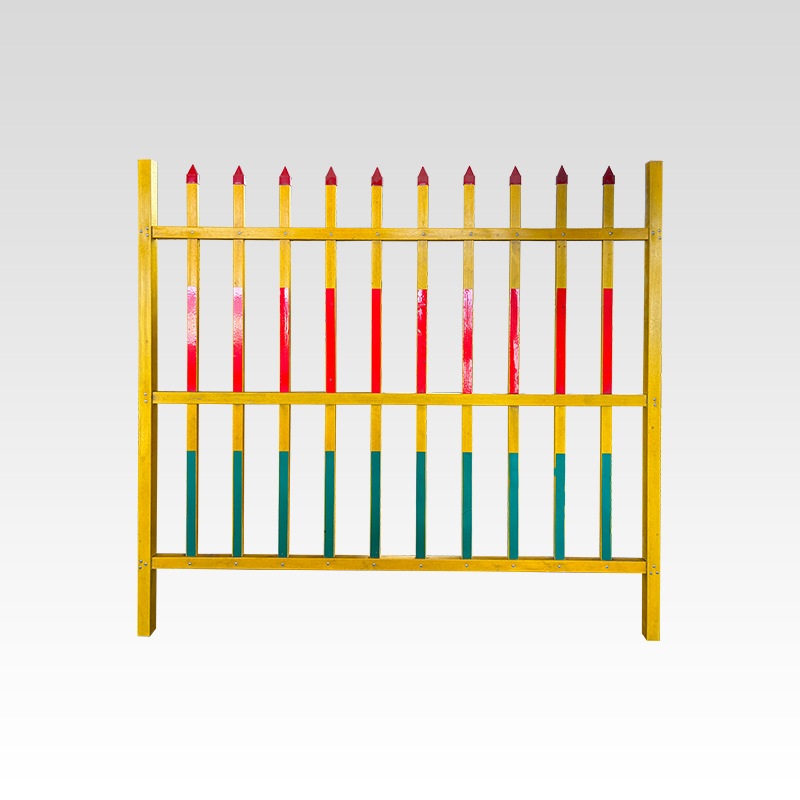 PVC塑钢护栏电力隔离围栏学校绝缘变压器护栏庭院隔离配电箱工厂