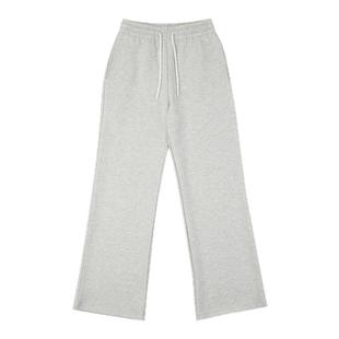 haonanhuang 重制2021M优质太空棉运动针织休闲宽松微喇长裤