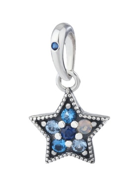 潘家手链璀璨星辰珠子银吊坠饰品