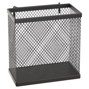 大容量金属笔筒挂式收纳盒办公室桌面学生笔桶放笔儿童文件架女孩男孩多功能组合收纳盒子整理桌面化妆刷置物