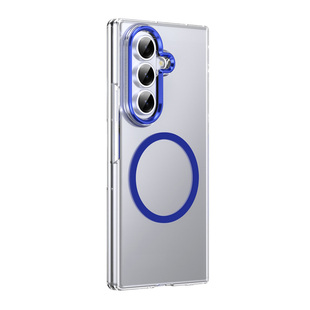 冰感折叠磁吸适用三星zfold7手机壳新款透明galaxyzflod6超薄fold5高级感W24壳膜一体w23全包fd7防摔fd6外壳