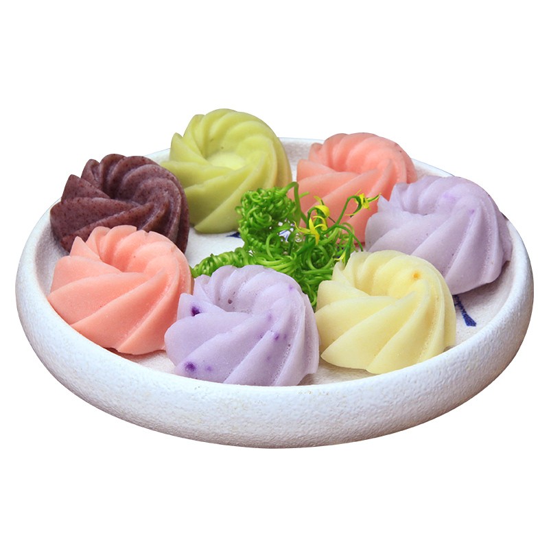 淮香源花开富贵糕300g*3袋酒店糕点特色冷冻半成品软糯下午茶点心