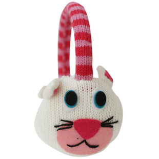 手工制の萌趣可爱 中学生女冬天护耳朵耳暖韩国ins耳罩耳捂子耳包