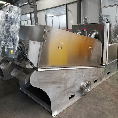 河道淤泥脱水机 全自动污泥浓缩一体设备 生化污泥脱水一体机