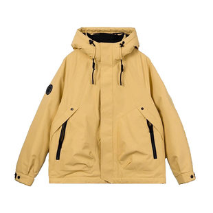 王一博同款鸭鸭户外登山羽绒服男女同款冬季加厚2025新款短款外套