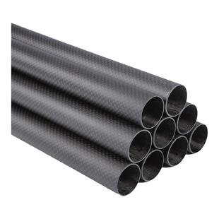 高强度3K碳纤维管直径4-27MM壁厚0.5MM 进口空心碳杆 航模加强杆