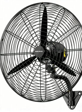 奥克斯工业壁扇挂壁式大功率风扇