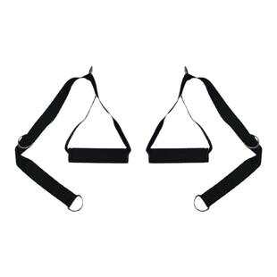 面拉延长绳多功能龙门架把手健身飞鸟握把拉手扩胸拉力器手柄挂钩