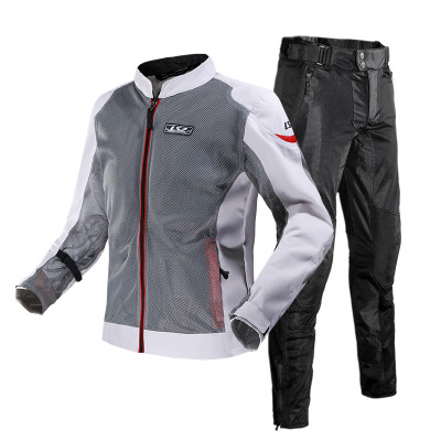 LS2摩托车夏季网眼透气骑行服