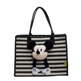 大容量可爱手提包包女2024新款时尚卡通单肩包妈咪母婴产检托特包