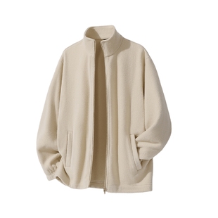 班尼路S&K摇粒绒开衫外套男冬季男青少年保暖抓绒内胆防寒厚夹克A