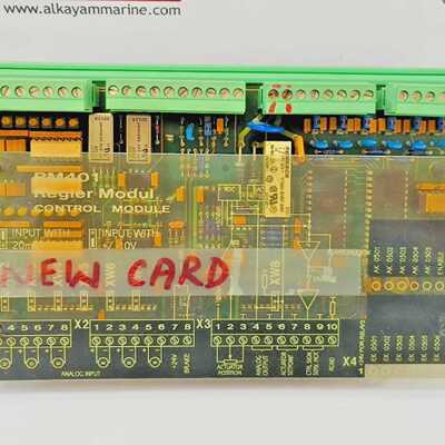 SAM ELECTRONICS RM401 REGLER MODUL 271.138 278.D CONTROL MOD