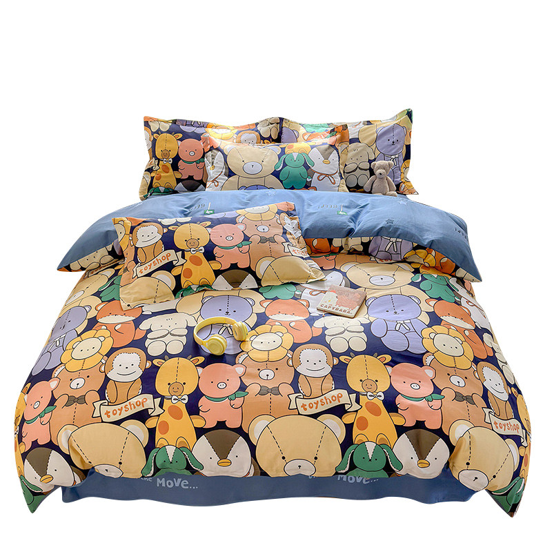定做订制100%棉四件套榻榻米