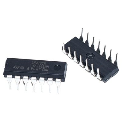 LM723CN插高精度电压调节器