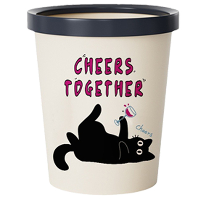 MOLALUNA家用压盖垃圾桶