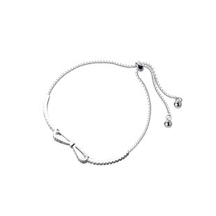 一式蝴蝶结手链轻奢小众精致手串闺蜜手链女生款手绳手饰品抽拉式