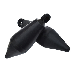 船用抛缆球 锥形编织撇揽球胶头 抛缆绳 船员手抛球手雷形椭圆形