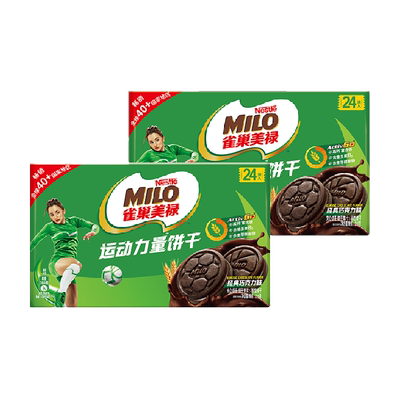 雀巢美禄饼干216g×2盒×1组