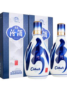 汾酒53度青花20双瓶装500ml*2瓶