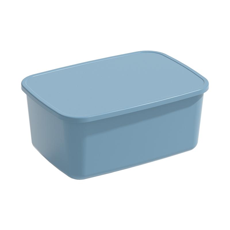 收纳盒家用办公衣物整理箱零食玩具杂物箱储物盒加高加厚收纳神器