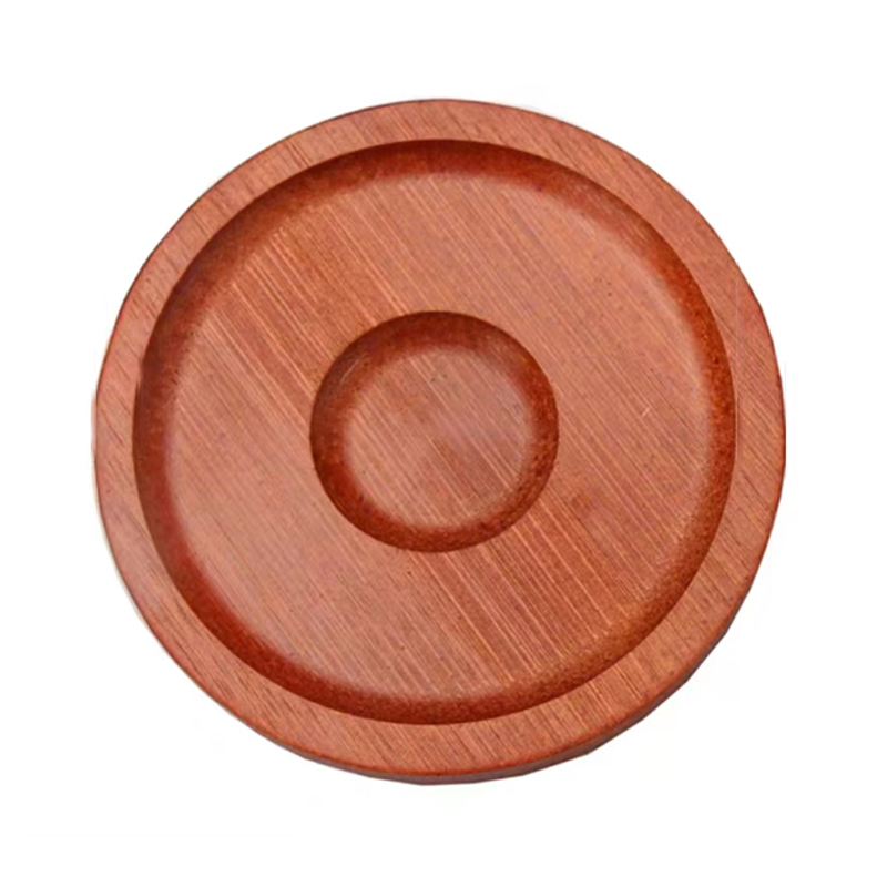 胡桃木色杯墊轉(zhuǎn)轉(zhuǎn)杯墊網(wǎng)紅旋轉(zhuǎn)不倒翁杯托家用多功能底座隔熱杯墊