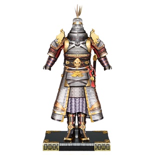 拼酷四朝甲胄古代将军diy盔甲拼装模型摆件手办军事历史玩具礼品
