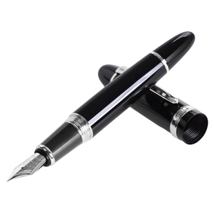 [手艺人手磨钢笔]大班粗杆旋帽硬笔书法创作练字润滑出锋159钢笔