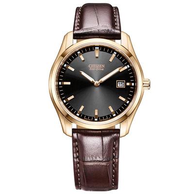 西铁城石英防水简约休闲情侣表