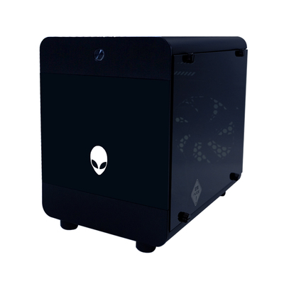 迷你游戏机箱玻璃侧透atx电源