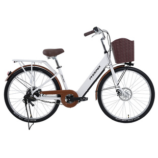 凤凰26寸电动自行车新国标锂电池男女式轻便助力车代步通勤电动车