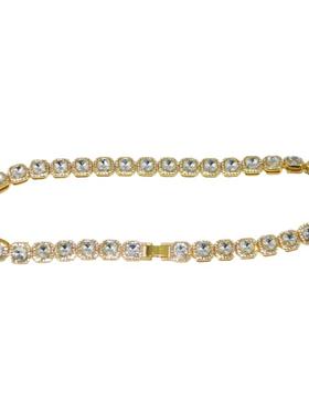 其他合金锁骨链女满钻项链