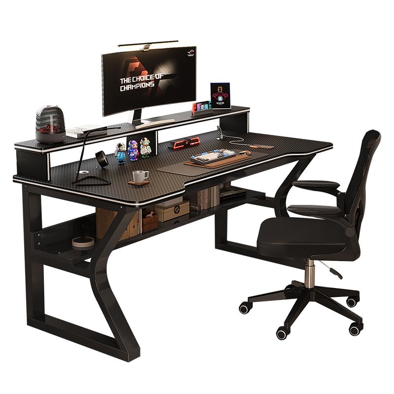 电脑桌卧室家用台式小型办公桌学生学习写字书桌简易出租屋电竞桌