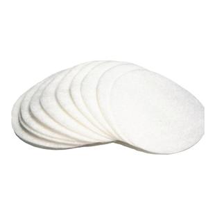 过滤棉重松U2K可水洗滤棉搭配面具滤盒滤芯用白色圆形7厘米防尘棉