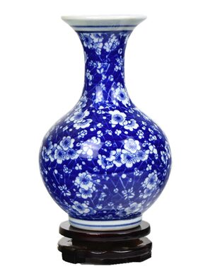 景德镇陶瓷器青花梅花客厅书房