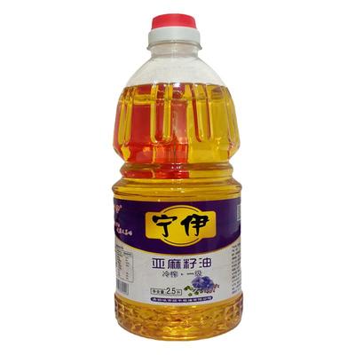 宁伊亚麻籽油高亚麻酸2.5L家庭装