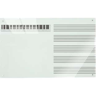 磁性钢化玻璃白板墙挂式写字板信息布告栏办公室宣传栏公告栏定制