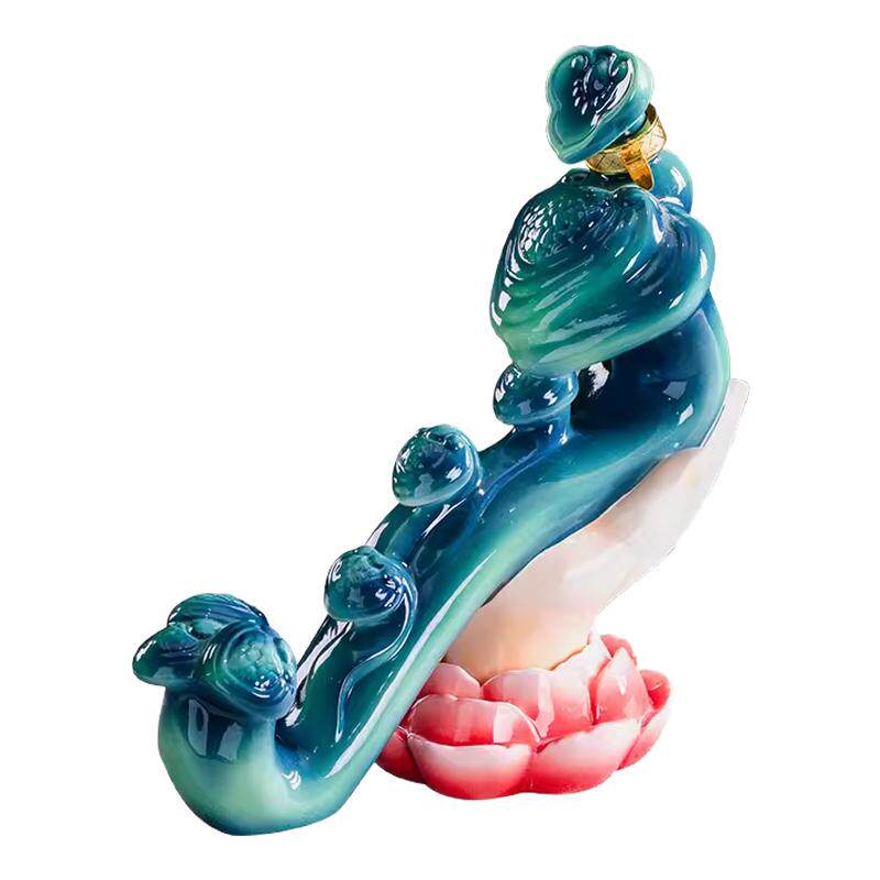 珐琅彩陶瓷酒瓶景德镇颜色釉复古