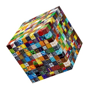 我的世界磁力方块积木全套MC玩具益智强磁铁儿童男女孩6生日礼物8