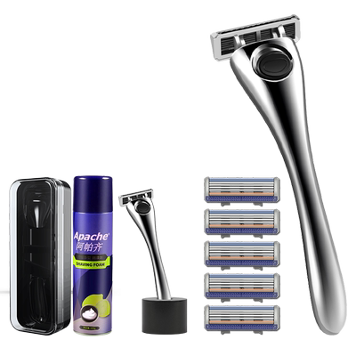 德国进口6层手动剃须刀刮胡刀