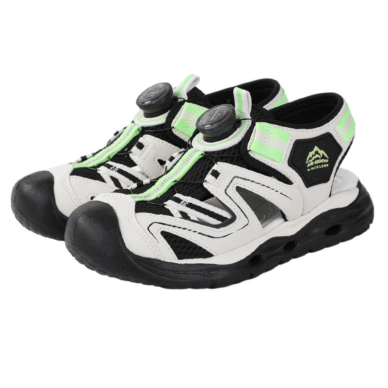 Dr.Kong江博士童鞋透气2026新款旋钮扣男女儿童凉鞋夏季户外轻便