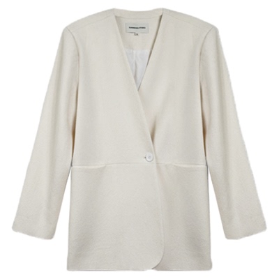 swx studio店 设计师西装 春季精致气质百搭简约西装1047