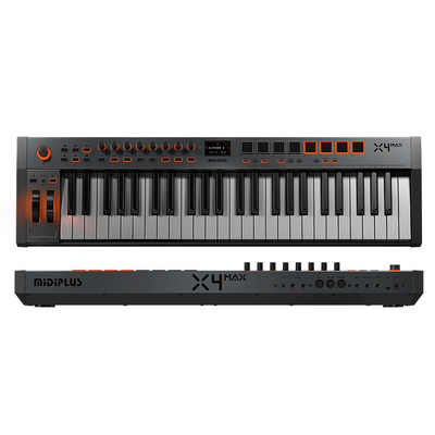 MIDIPLUS X4/X6/X8 MAX 49/61/88键MIDI键盘编曲音源练习弹琴奏乐