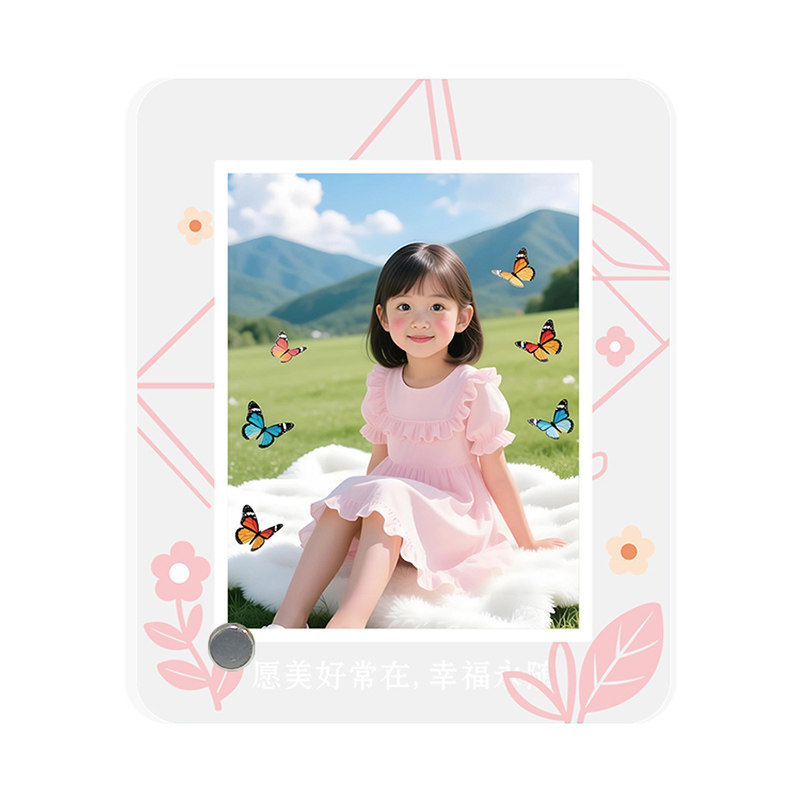 儿童生日周岁照片相框桌面摆件