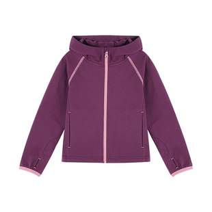 女孩春季户外连帽卫衣外套允儿妈女童2026新款运动开衫儿童上衣潮