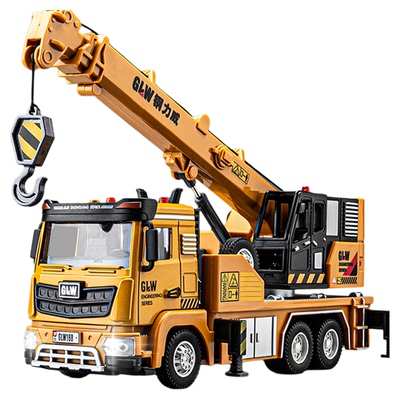 送吊物大号合金多功能吊车玩具车